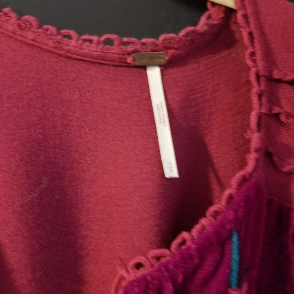 Free People Midi Embroidered Dress - Picture 3 of 4